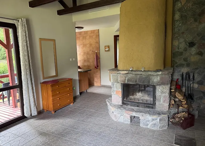 Zurawia Laka Деревянный коттедж