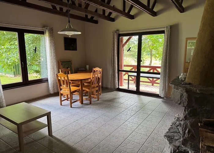 Деревянный коттедж Zurawia Laka Битов